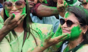 কালীগঞ্জের উপনির্বাচনে বাবার রেকর্ড ভেঙে জয়ী তৃণমূল প্রার্থী আলিফা আহমেদ